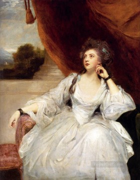 Retrato de la señora Stanhope Joshua Reynolds Pinturas al óleo
